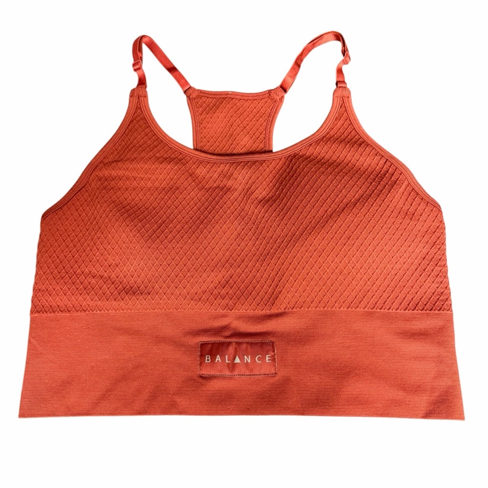 Balance Athletica Vitality Sports Bra‎ Orange